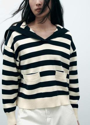 Свитер из хлопка zara