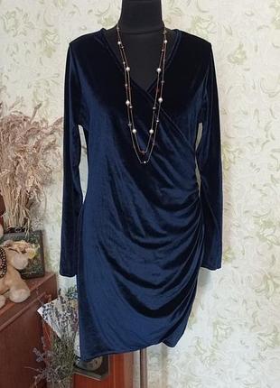 Платье 👗 вечернее бархатное 12