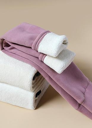 Лосини дитячі теплі на хутрі