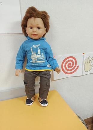 Большая кукла sam от zapf creation, возле 63 см,