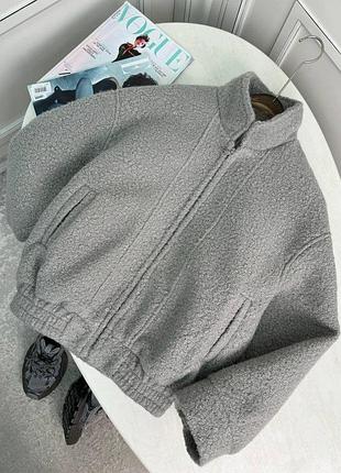 Бомбер куртка мерой букле баранчик 🍂