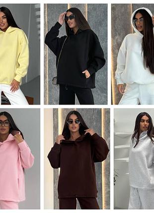 Якісні теплі худі з куліскою