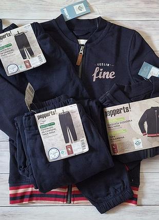 Костюм спортивный красиво утеплен флисом pepperts