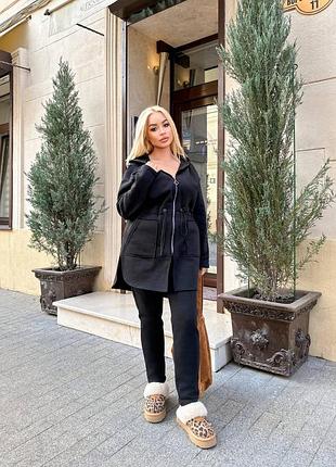 Костюм из трехнитки на флисе. цвета: бордо, оливка, черный, серый, электрик, мокко,шоколад. размеры: 48-50,52-54,56-58