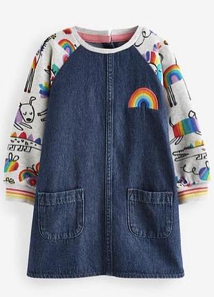 Джинсова сукня для дівчинки