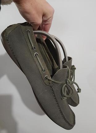 Tommy hilfiger оригинал мужские кожаные мокасины топсайдеры р. 41