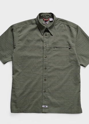 Тенниска треккинговая мужская из технологичной ткани the north face m-l зеленая