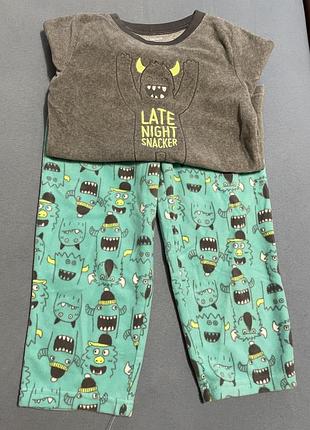 Carters нова флісова тепла піжама