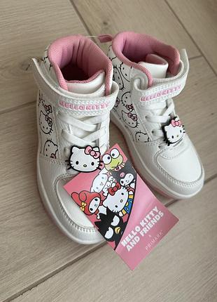 Ботинки хеллоу китти осень 28 р 18 см стелька