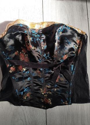 Корсет сеточка в китайском стиле