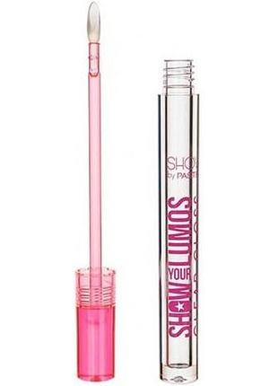 Блиск прозорий для губ show by pastel show your lumos clear gloss 2.3 мл
