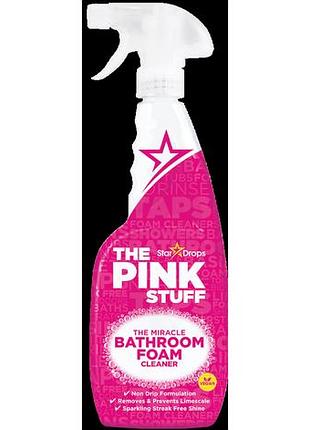 Пена для чистки ванной комнаты the pink stuff спрей 750 мл
