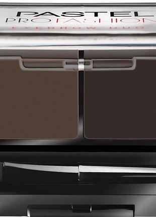 Набор для бровей pastel profashion eyebrow duo 03 dark