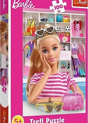 Пазли trefl 16458 пізнай барбі 100 елементів