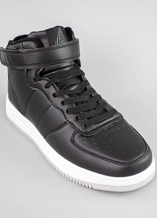 Кроссовки мужские на липучках 593454 черные