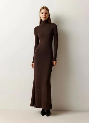 Шоколадна сукня o.taje s-m