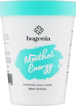 Скраб для кожи головы bogenia menthol energy 250 мл