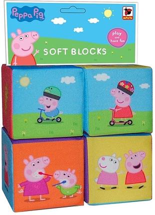 Кубики мягкие мс 080602-01 peppa pig