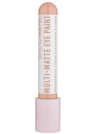 Жидкие водостойкие тени-лайнер для глаз pastel multi-matte тон 82 4.2 мл