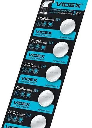Батарейка литиевая videx cr2016 1 шт