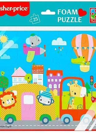 Мягкие пазлы vladi toys vt1109-05 город 25 элементов