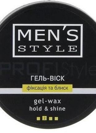 Гель-воск вики profistyle men\'s фиксация и блеск 80 мл