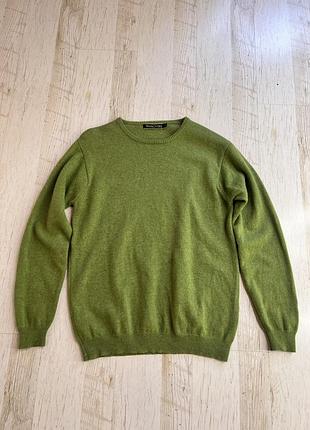 Тепла вовняна шерстяна кофта светр джемрер реглан woolovers