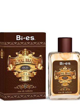 Bi-es туалетная вода мужская royal brand gold 100ml