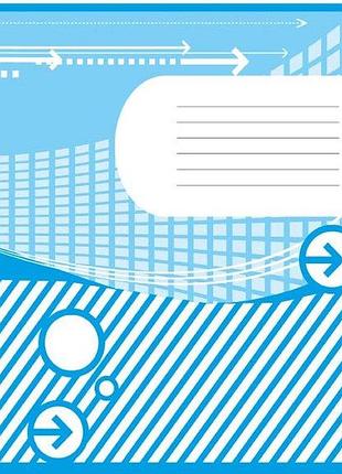 Тетрадь полиграфист фоновая линия 12 листов