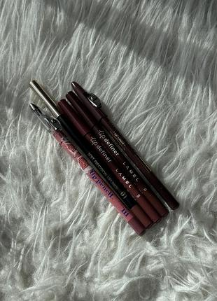 Олівці для губ lamel 06/12, eveline 26