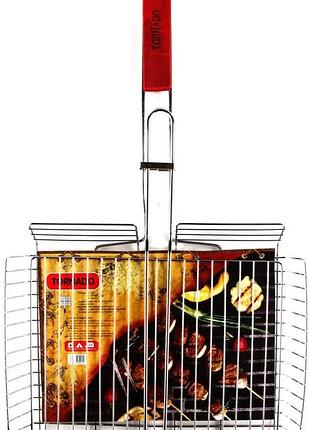 Решетка для гриля глубокая tornado bbq5841 34х27х5 см