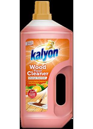 Средство для мытья дерева паркета и ламината kalyon цитрус 750 мл