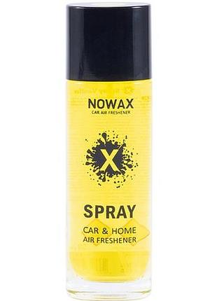 Ароматизатор для авто nowax x spray vanilla 50 мл