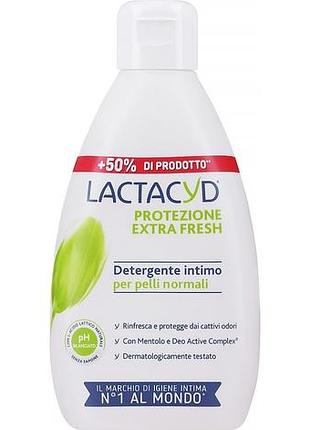 Средство для интимной гигиены lactacyd protezione extra fresh запаска 300 мл