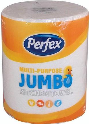 Паперовий рушник perfex jumbo 2 шари 1 рулон