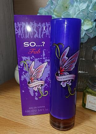 Туалетная вода so.. fab fulfil your destiny 100ml