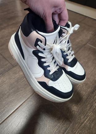 Хайтопы zara, 33 размер, стелька 21.5 см