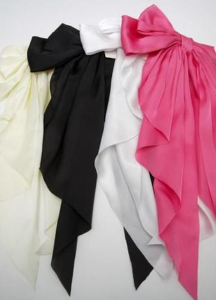 Дитячі заколки автомат 6-4699 бант 34 х 19 см (ціна за 1 шт)