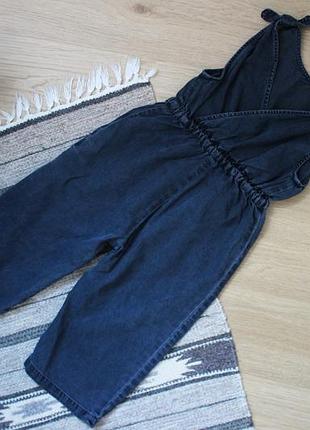 Джинсовий, легкий комбінезон на дівчинку, next, розмір 104, 4 роки