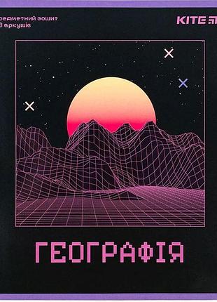 Тетрадь предметная kite география клеточка 48 листов