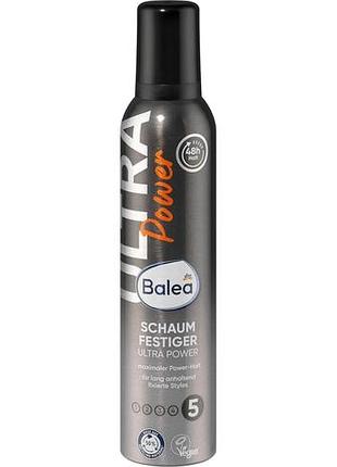 Пенка для волос balea ultra power фиксация 5 250 мл