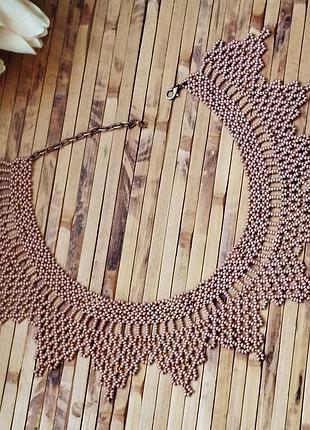Силка из чешского бисера
