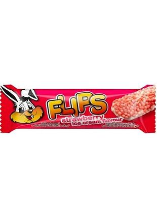 Батончик sante flips зі смаком полуничного морозива 25 г