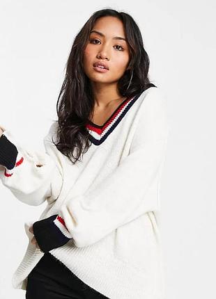 Классический полувер, молочный цвет