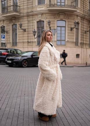 Шубка максі