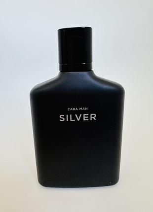 Туалетна вода для чоловіків zara man silver 80 мл