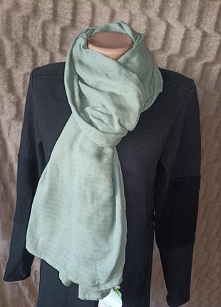 Органический хлопковый шарф, alana, мытного цвета