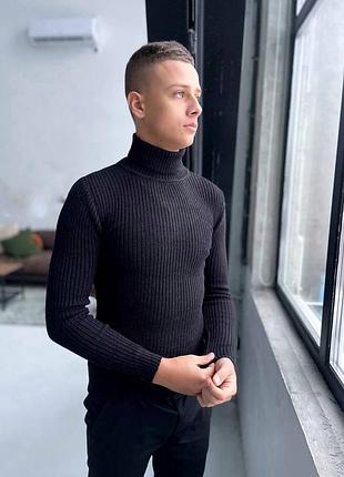 Мужской свитер качественная ткань удобны на осень