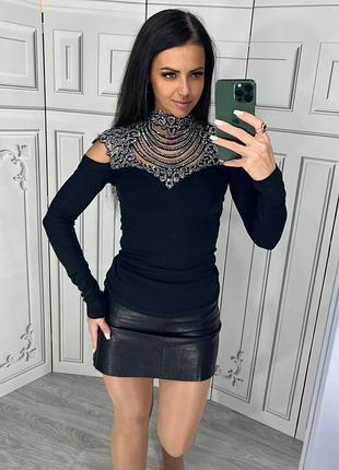 Кофточки з камінцями стрази турція 42-50
