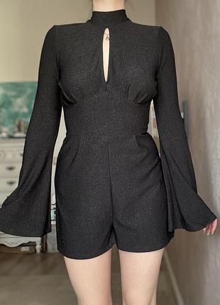 Чорний комбінезон